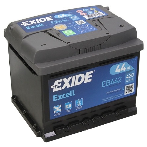Baterie Exide Excell 44Ah 420A 12V EB442